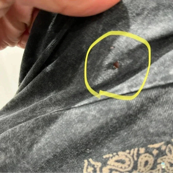 Vocal brand fringed kimono duster, jacket w rhinestones & studs. Western rodeo - Picture 5 of 14